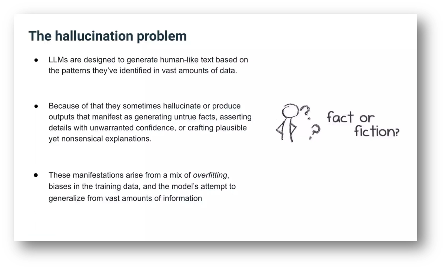 The Hallucination Problem