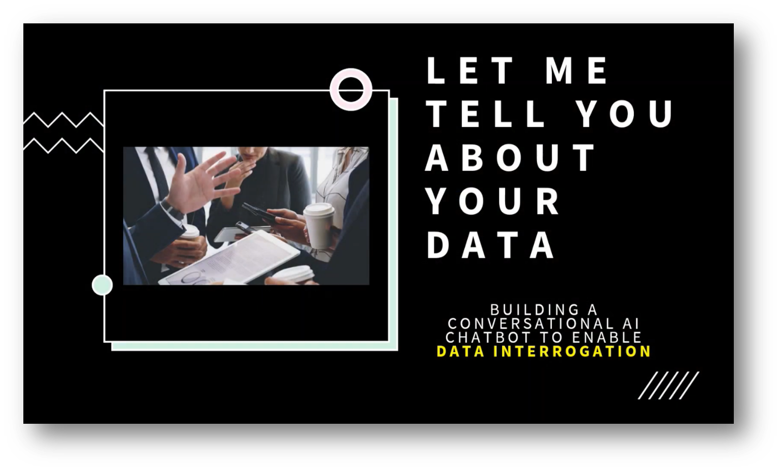 Enabling Business People to perform Data Interrogation using AI, RAG & a Chatbot with Howard Diesel