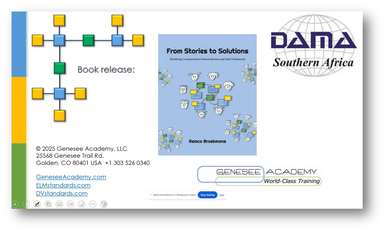 From Stories to Solutions Book Launch with Remco Broekmans