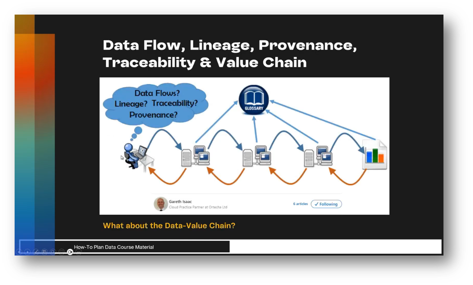Data Flow, Lineage, Provenance, Traceability & Value Chain
