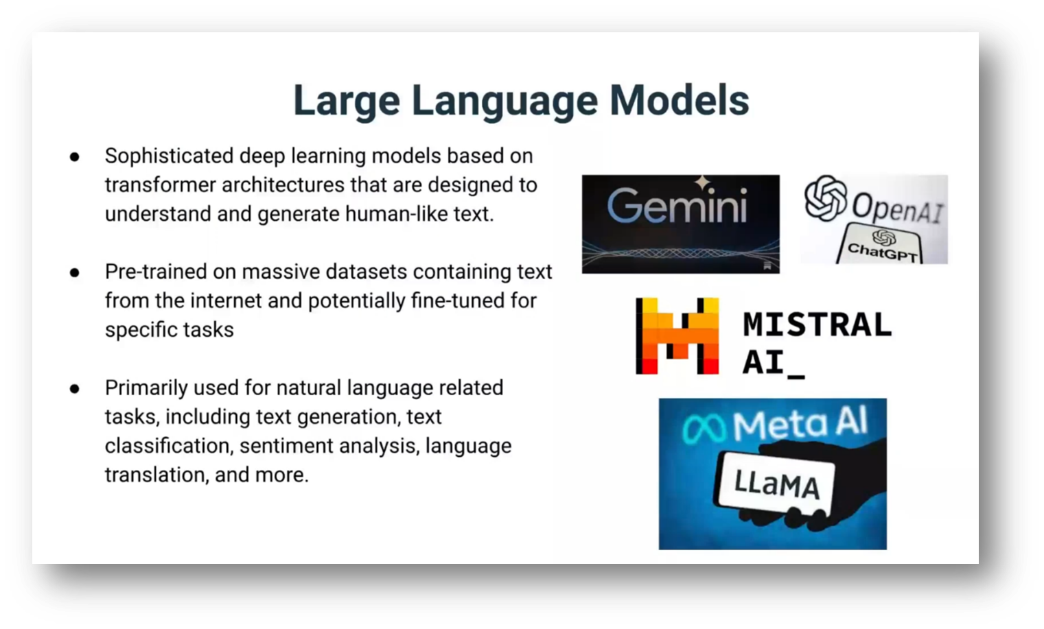LLMs Definition