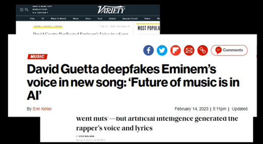   Figure 1 Introduction of Generative AI in the music industry  