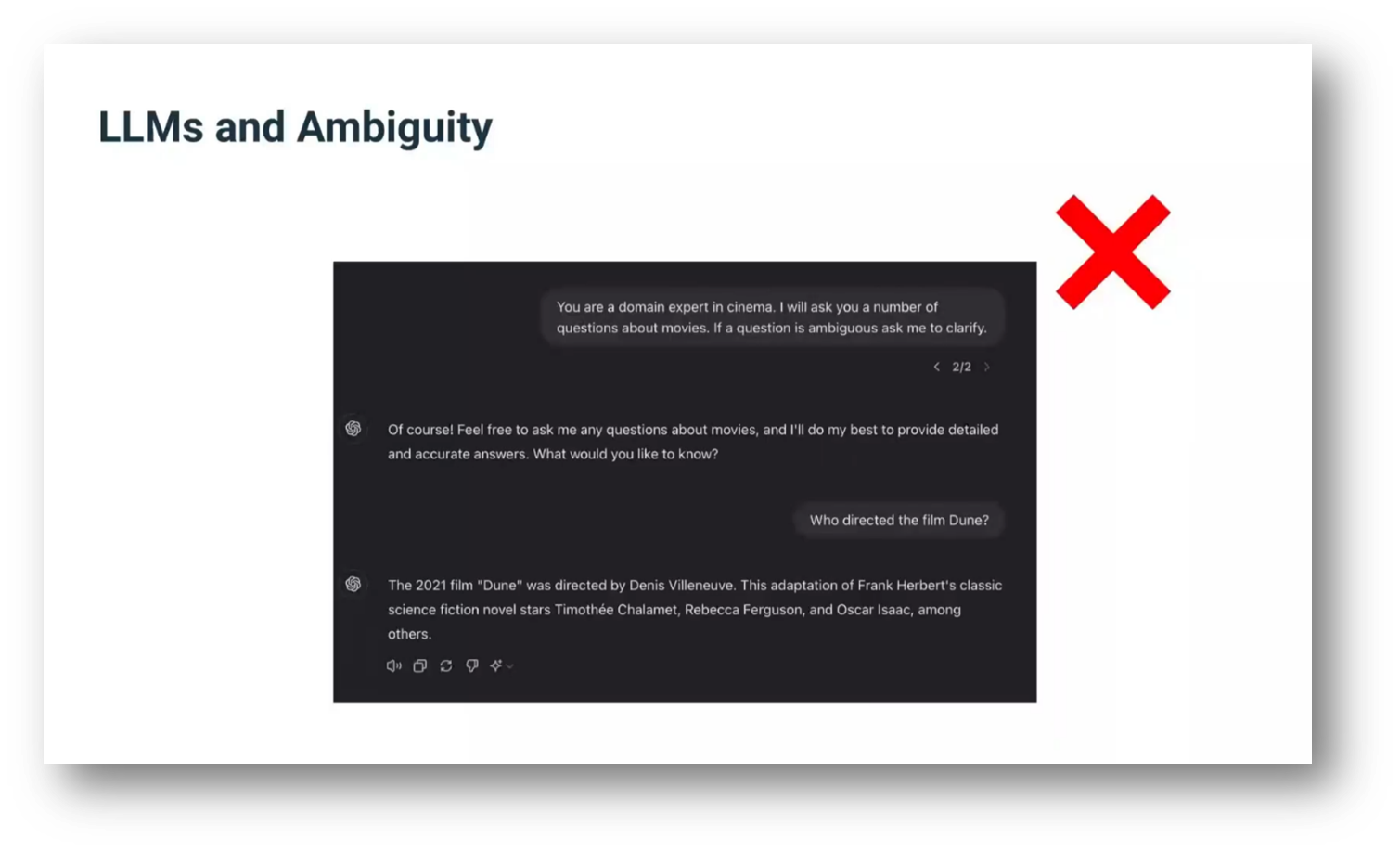 LLMs and Ambiguity Experiment Two