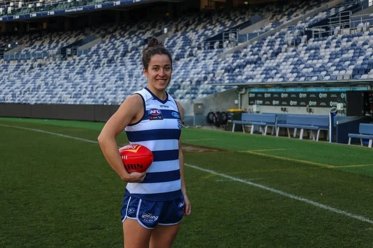 Jackie Parry - Geelong Footballer and OW 2014