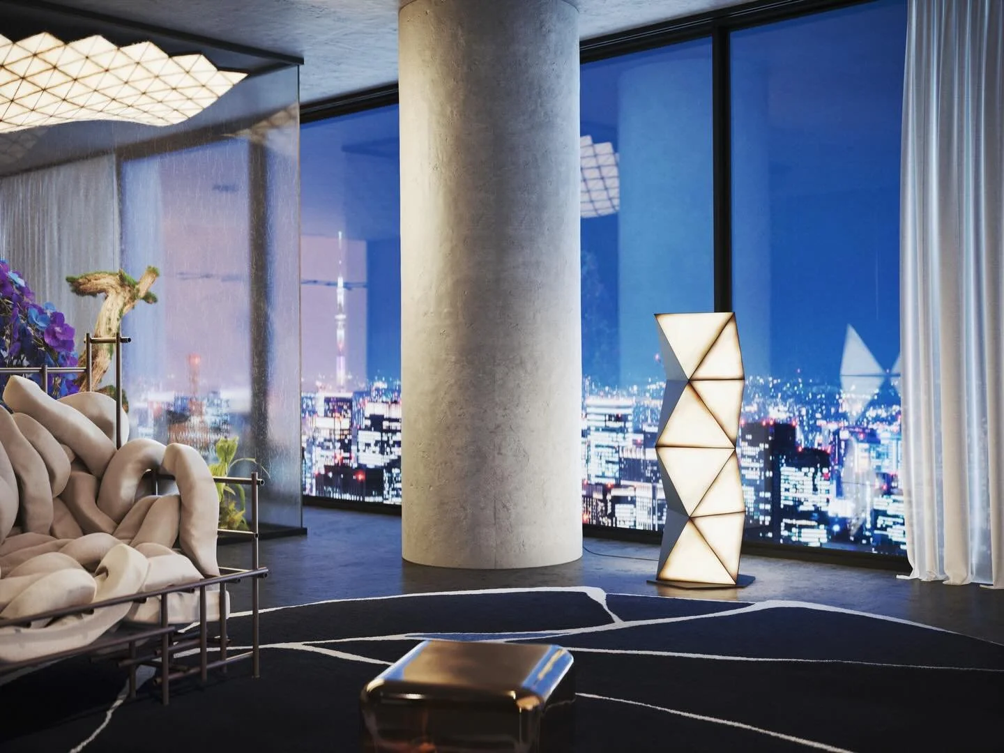 Tokyo penthouse at night

𝘛𝘰𝘵𝘦𝘮 𝘓 𝘢𝘯𝘥 𝘛𝘳𝘪 𝘓𝘪𝘨𝘩𝘵 𝘴𝘩𝘢𝘱𝘪𝘯𝘨 𝘴𝘱𝘢𝘤𝘦 𝘵𝘩𝘳𝘰𝘶𝘨𝘩 𝘭𝘪𝘨𝘩𝘵.

Interior design: Asobi
Renders: @duaviz3d 

_______________________________

#inteirordesign #tokiotokio #artanddesign #contemporar