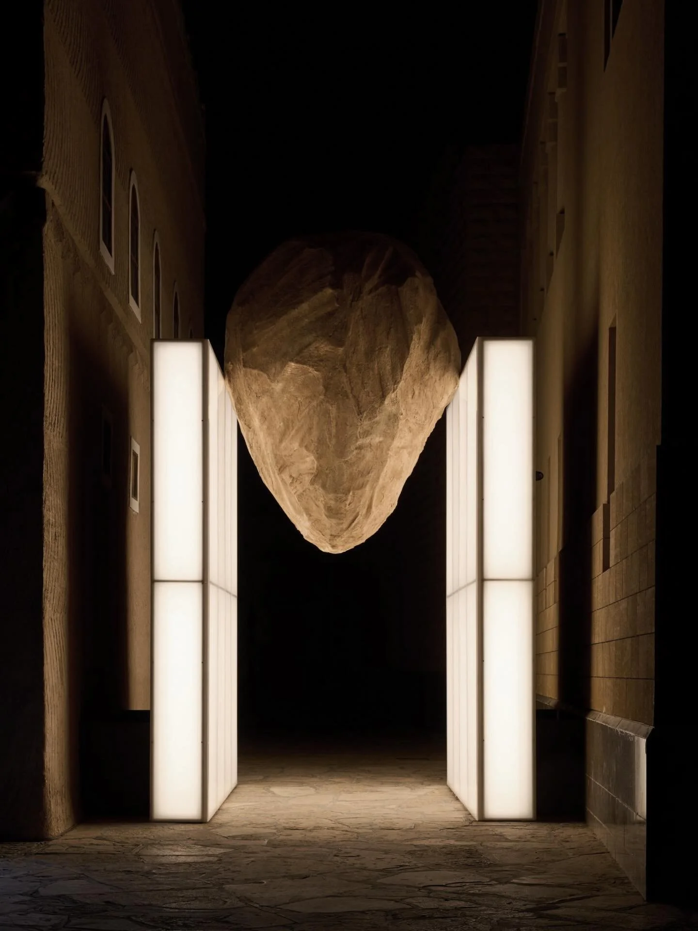 Between light and stone  I  @nebrasaljoaibstudio 

𝘉𝘦𝘵𝘸𝘦𝘦𝘯 𝘸𝘩𝘢𝘵 𝘦𝘯𝘥𝘶𝘳𝘦𝘴 𝘢𝘯𝘥 𝘸𝘩𝘢𝘵 𝘦𝘮𝘦𝘳𝘨𝘦𝘴 - 𝘸𝘦𝘪𝘨𝘩𝘵 𝘢𝘯𝘥 𝘭𝘪𝘨𝘩𝘵, 𝘩𝘦𝘭𝘥 𝘪𝘯 𝘴𝘶𝘴𝘱𝘦𝘯𝘴𝘪𝘰𝘯.

_______________________________________

#inspiration #art