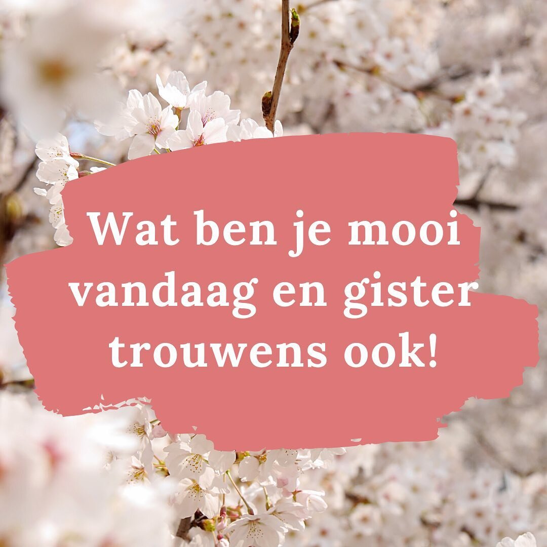 Deze quote hangt bij ons op het toilet en ik vind hem zo fijn om te lezen💕. 

Maar ik vind het ook fijn als anderen iets liefs tegen mij zeggen. Iedereen vindt dat toch fijn?

Mijn oma zei net tegen me dat ze van mij houdt. Dat zegt ze niet zo vaak,