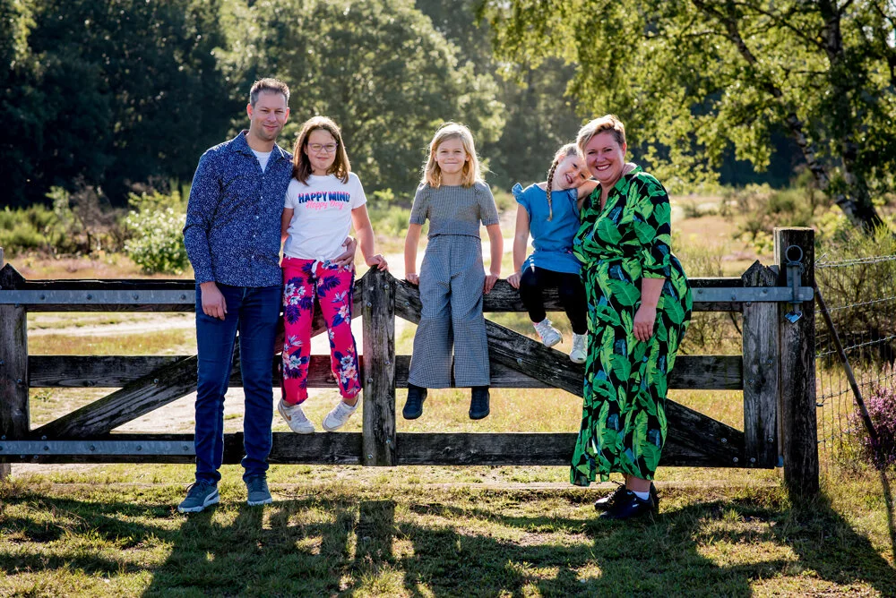 familie fotoshoot op de hei — Evelien Hogers familie fotoshoot op de hei — Evelien Hogers