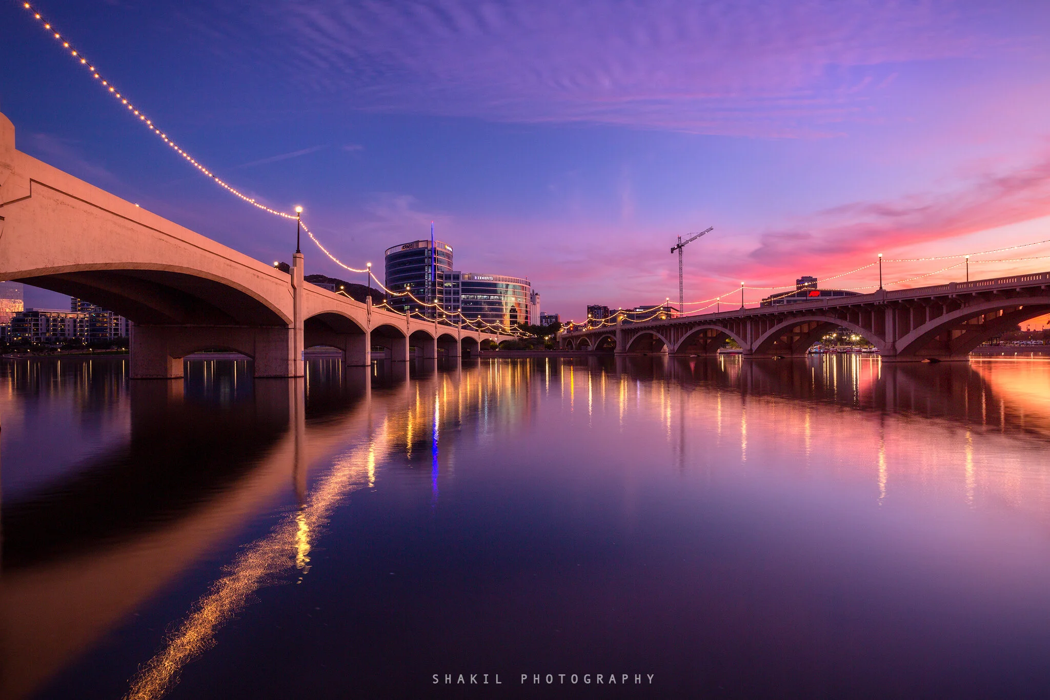 TEMPE TOWN LAKE, Tempe, Arizona.