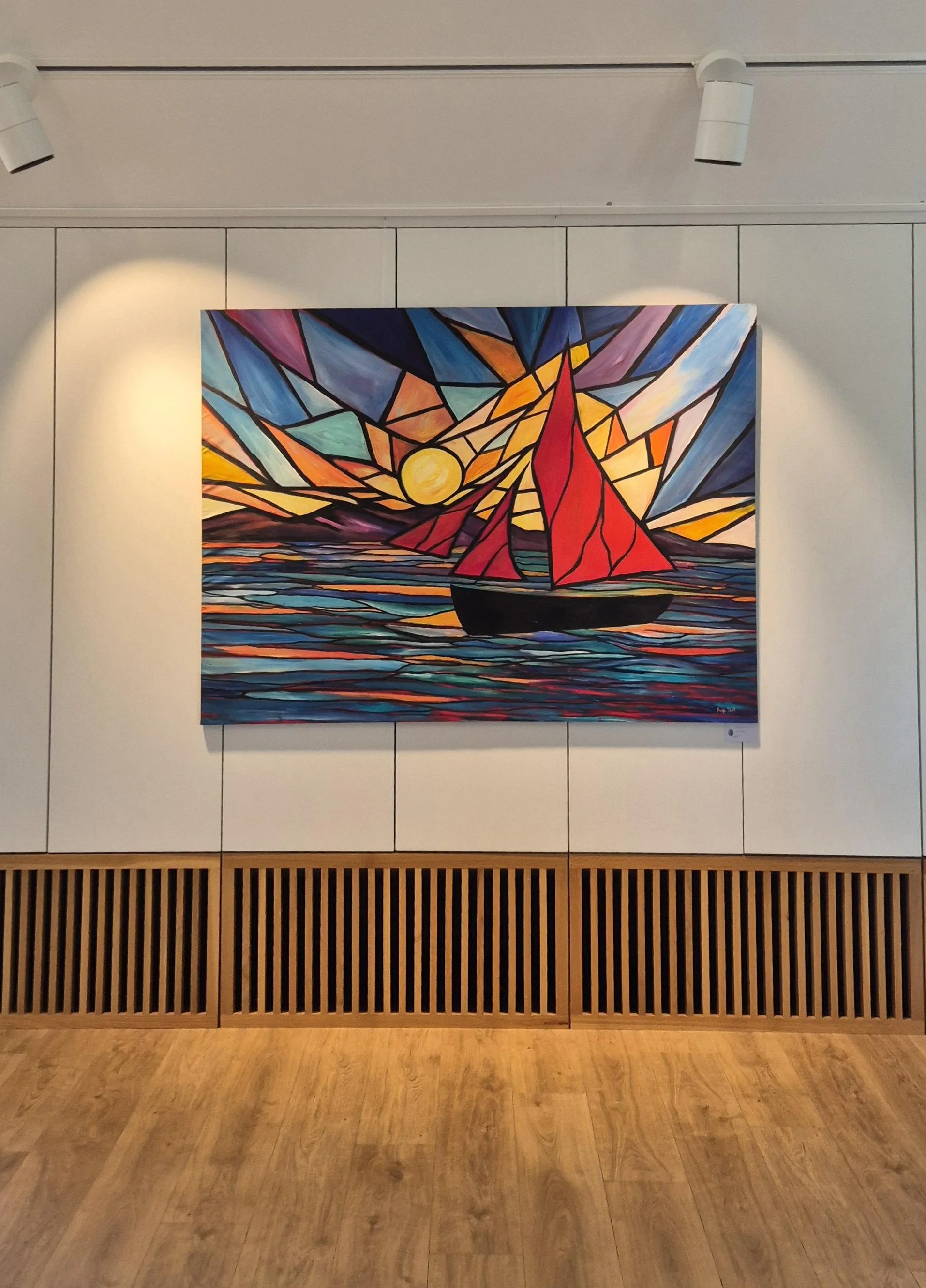 Seoladh, Galway Hooker - 162cm x 122cm