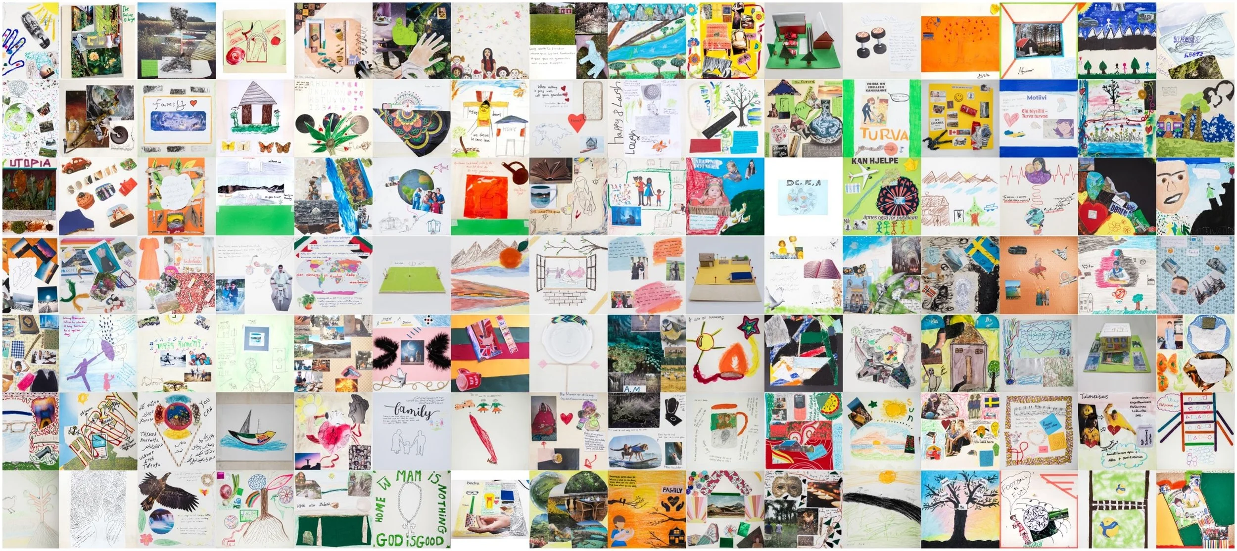 The Drawing Together Exhibition - Making Refugee Youths´ Voices Matter