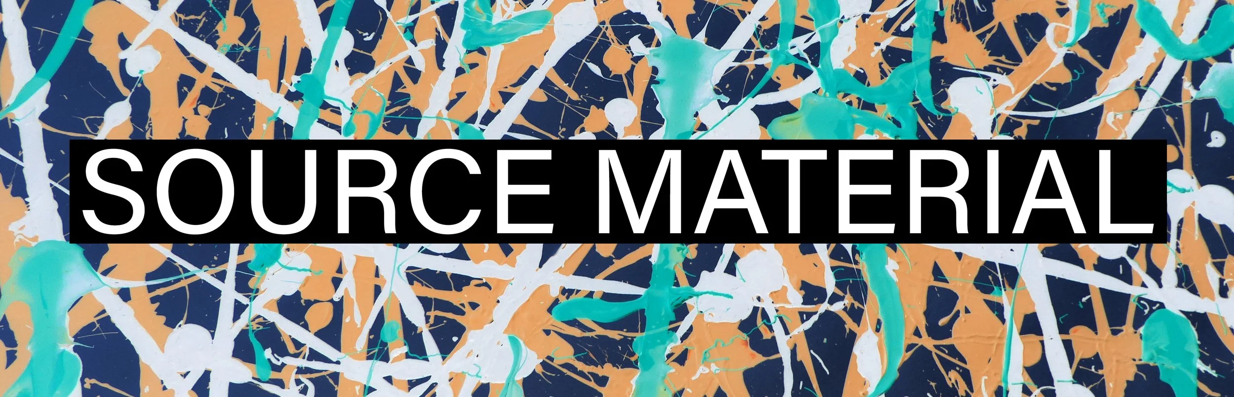 Source Material title strap graphic