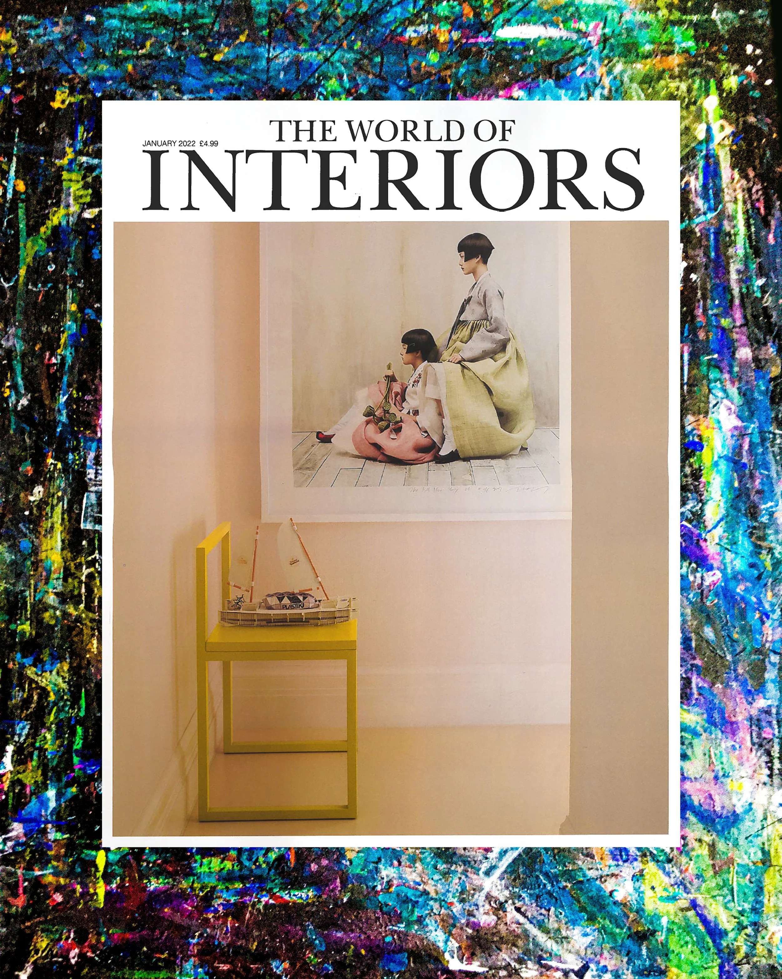 The World Of Interiors January 2022 cover