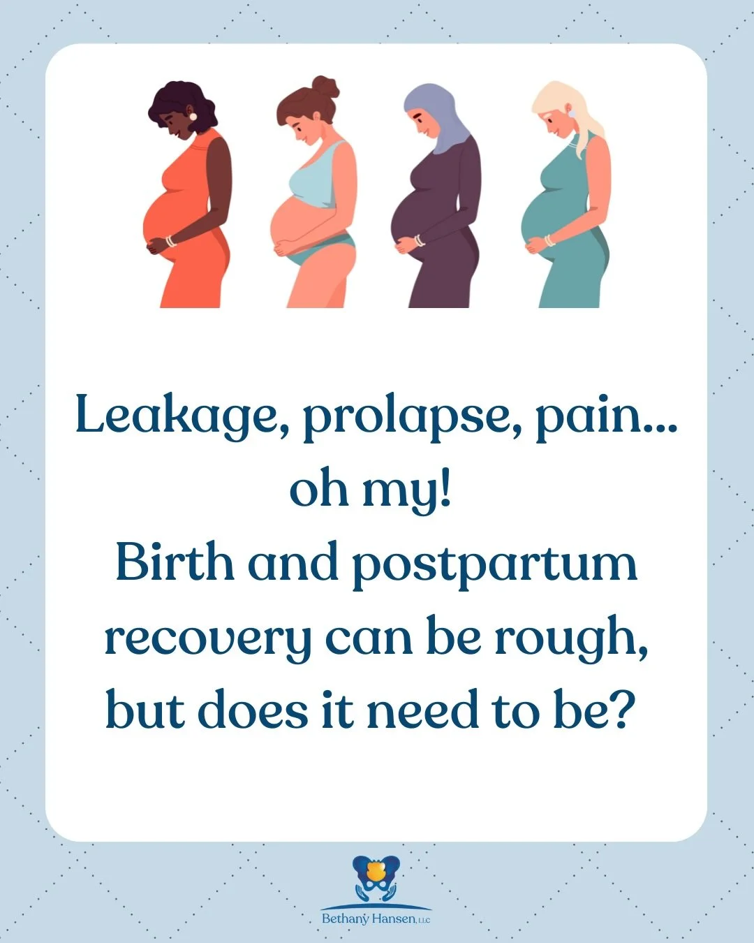 A fairly recent Time magazine article discussed how destigmatizing issues people experience postpartum can be helpful. Celebrities are talking about their birth experiences and outcomes, and people we follow on social media share the good, the bad, a