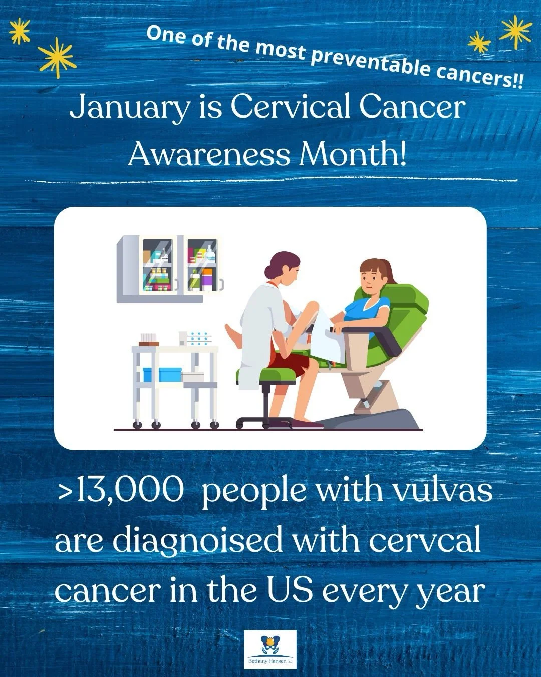 Cervical Cancer Awareness Month!

Check out this podcast episode from You Are Not Broken with Dr. Kelly Casperson, MD

May 12, 2024 #264 Cervical Cancer, Birth Control, Vulvar Pain, Gaslighting with Dr. Andrew Goldstein, MD

💛💛💛

#cervicalcancer #