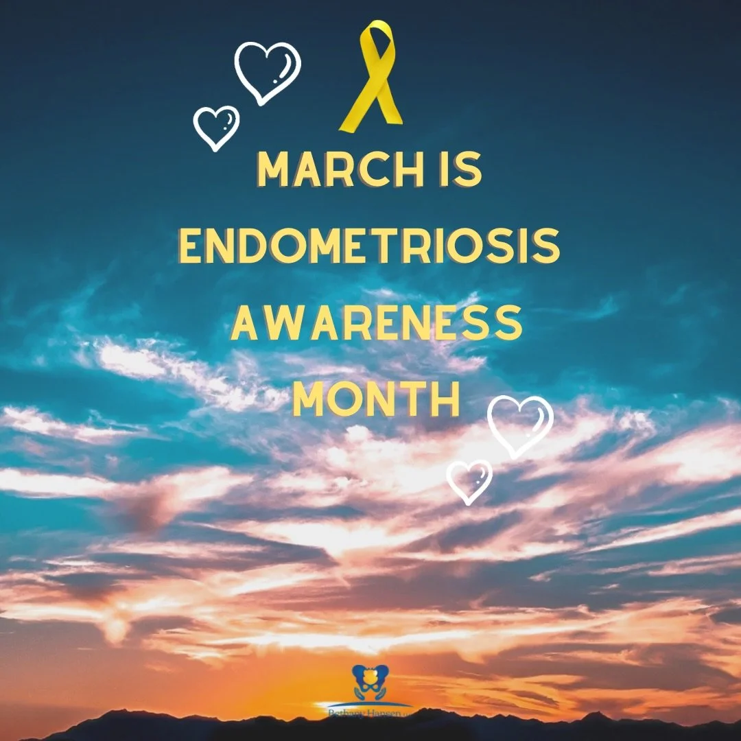 🤬Endometriosis affects 1 in 10 women

🤬The average length of time it takes to get a diagnosis: 8-12 years

I continue to see patients for pelvic floor issues who have all of the signs and symptoms of endo, and have never been diagnosed or treated f