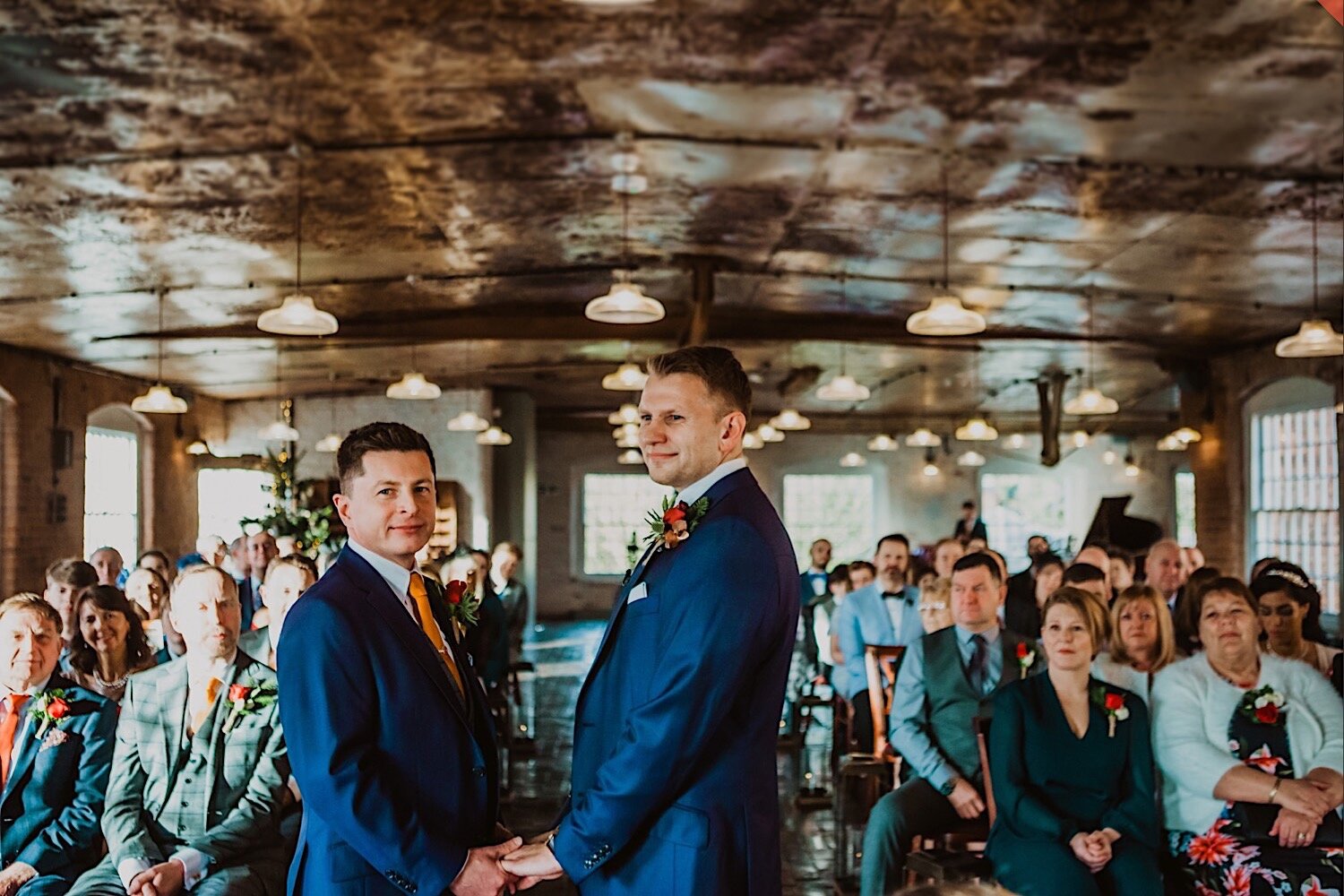 43_TWS-396 copy_photographer_wedding_industrial_venue_gay_grooms_photography_ceremony_chic_westmill_rings_derby.jpg