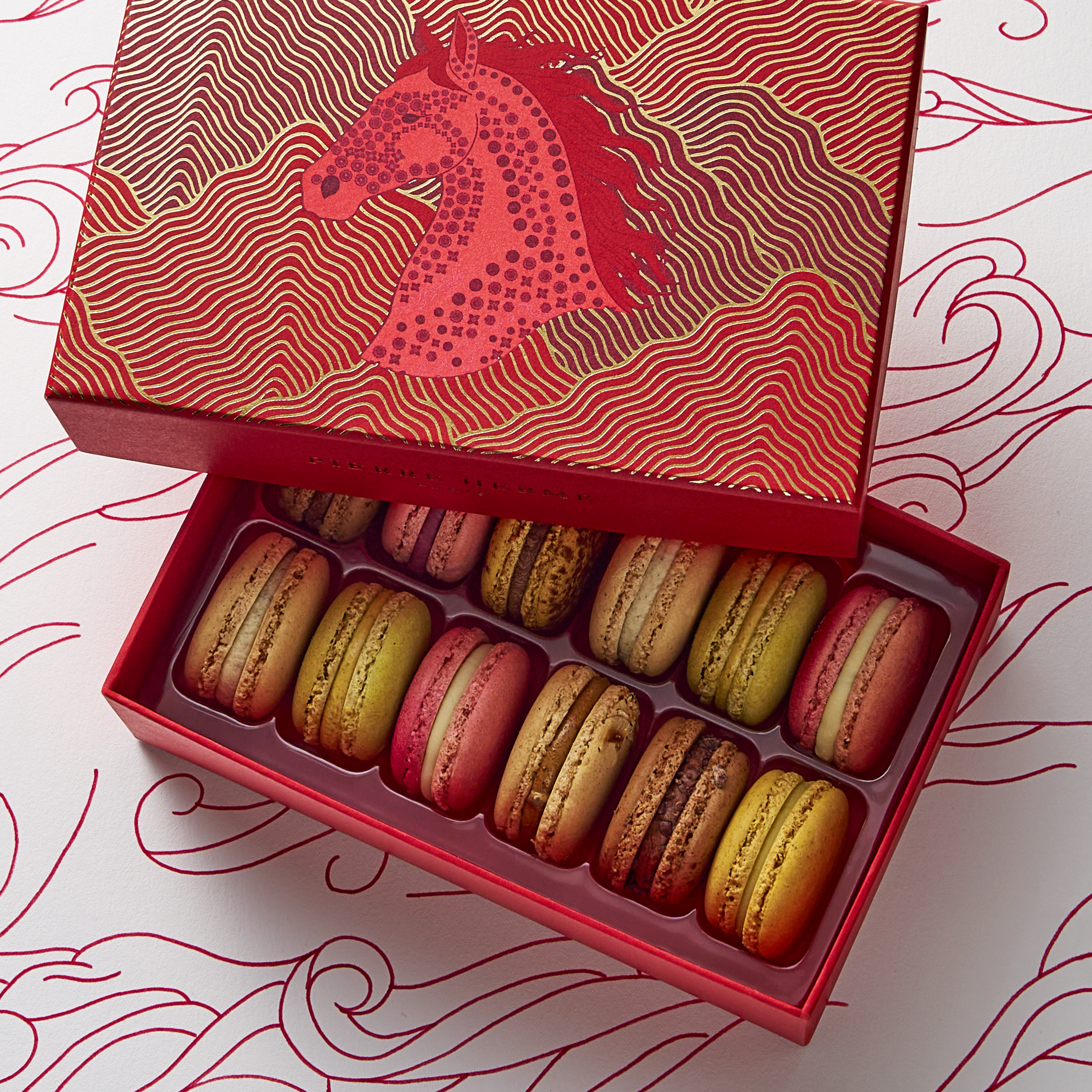 Lunar New Year - 12 macarons