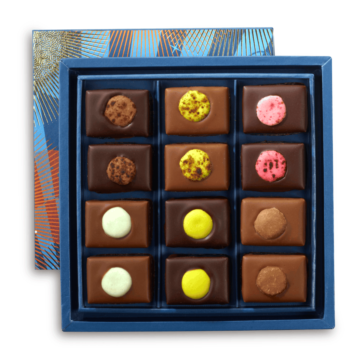 Chocolate Macaron Bonbons 12 Pieces - Pierre Hermé Paris