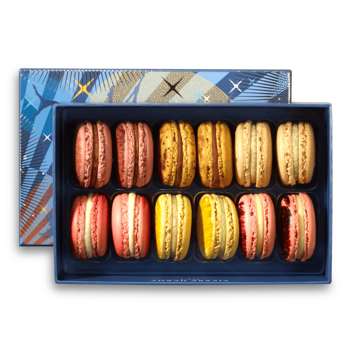 12 Macarons Christmas "Invisible" Collection Box - Pierre Hermé Paris