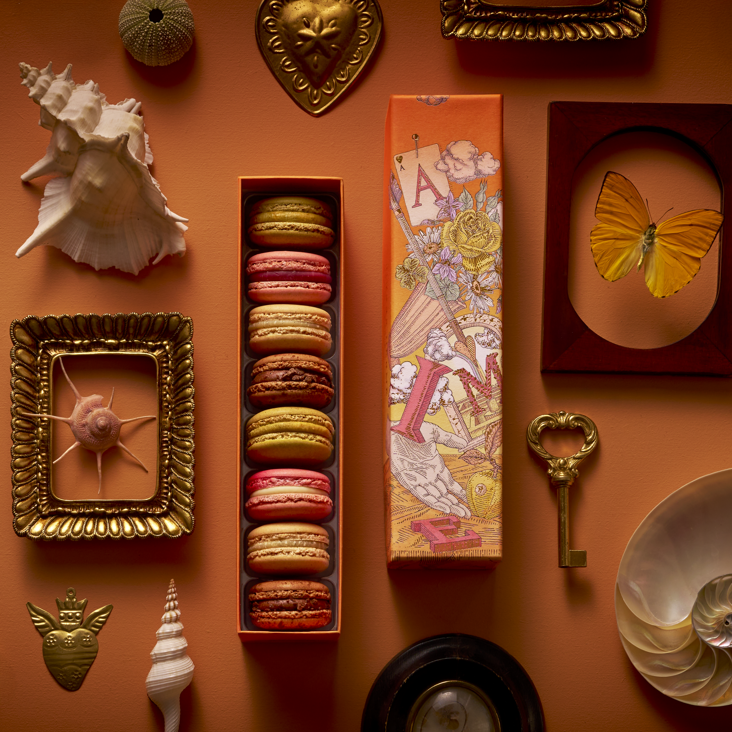 8 Macarons Box - Julie Serre