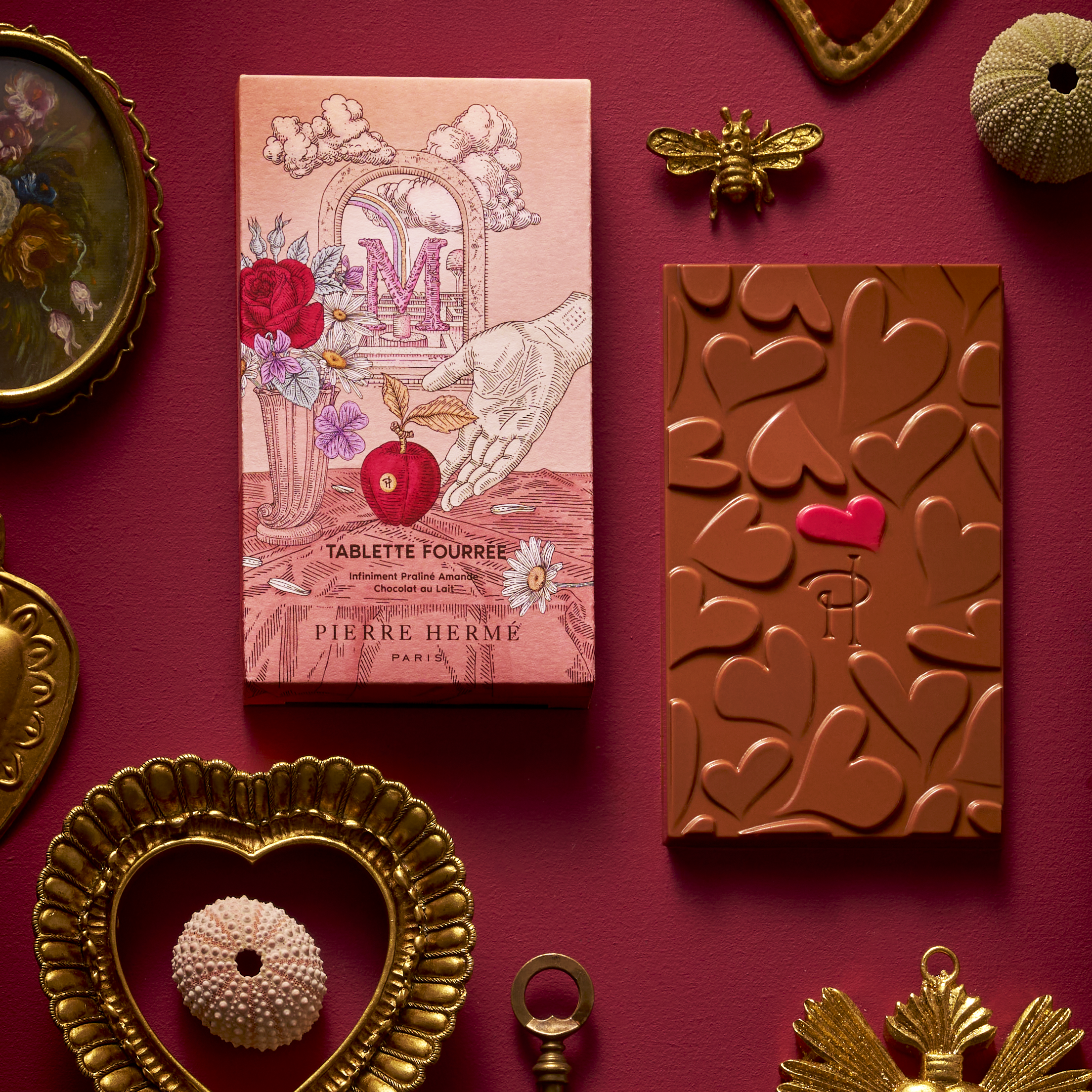 Milk Chocolate Arya Filed Bar - Pistachio & Orange Blossom