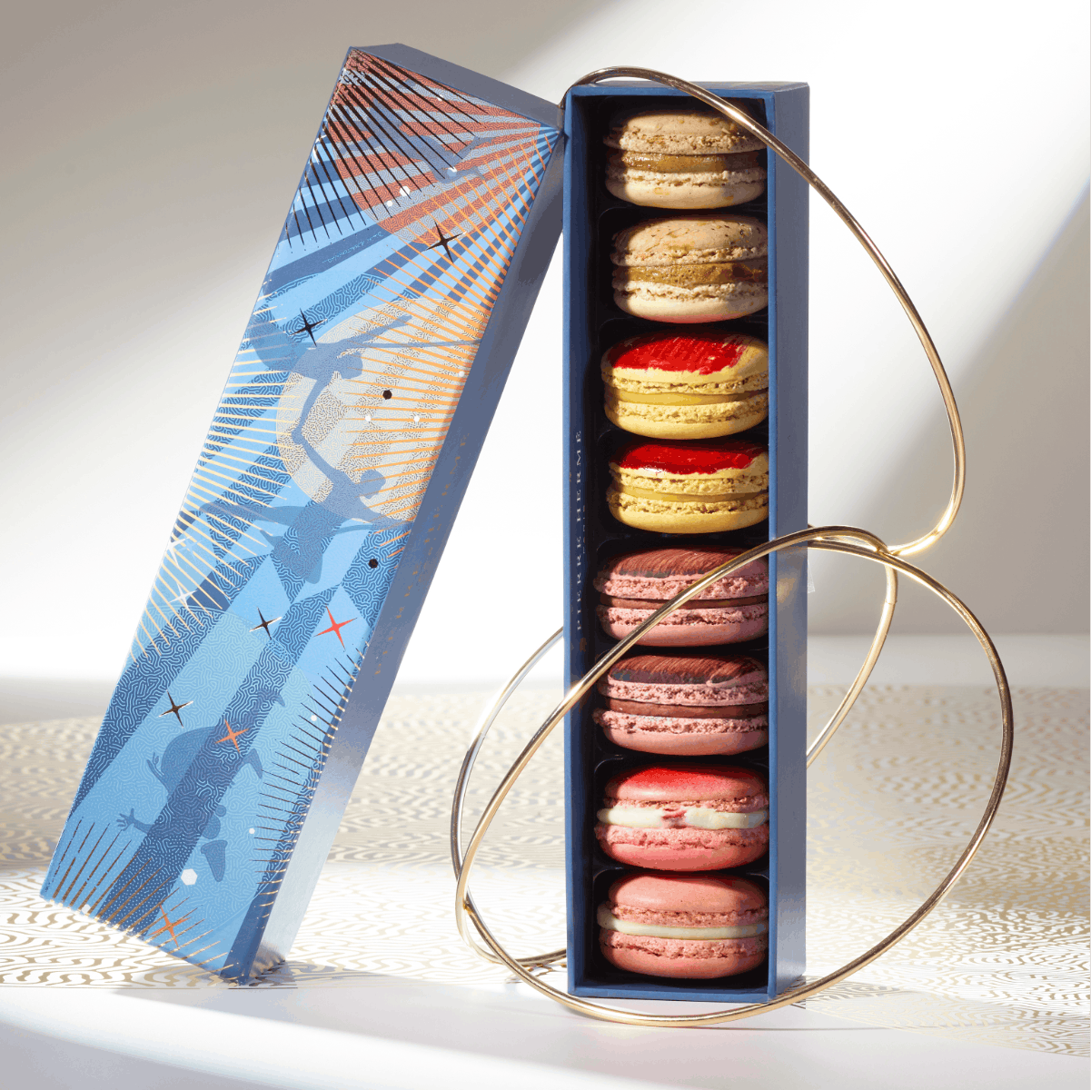 8 Macarons Invisible Christmas Box - Pierre Hermé Paris