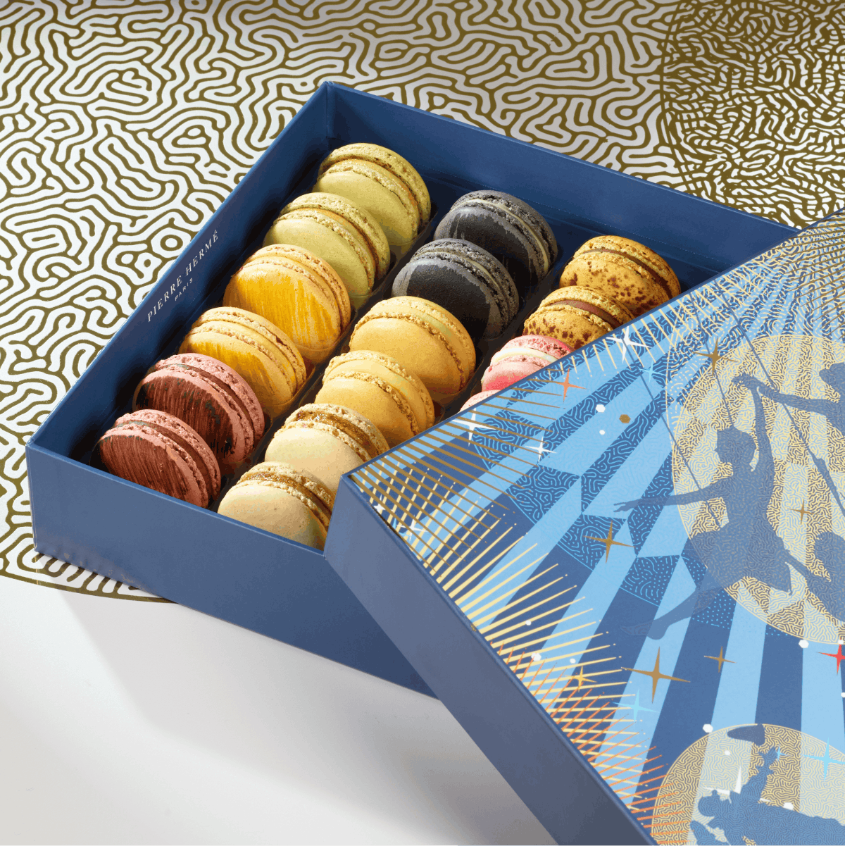 24 Macarons Christmas "Invisible" Collection Box - Pierre Hermé Paris