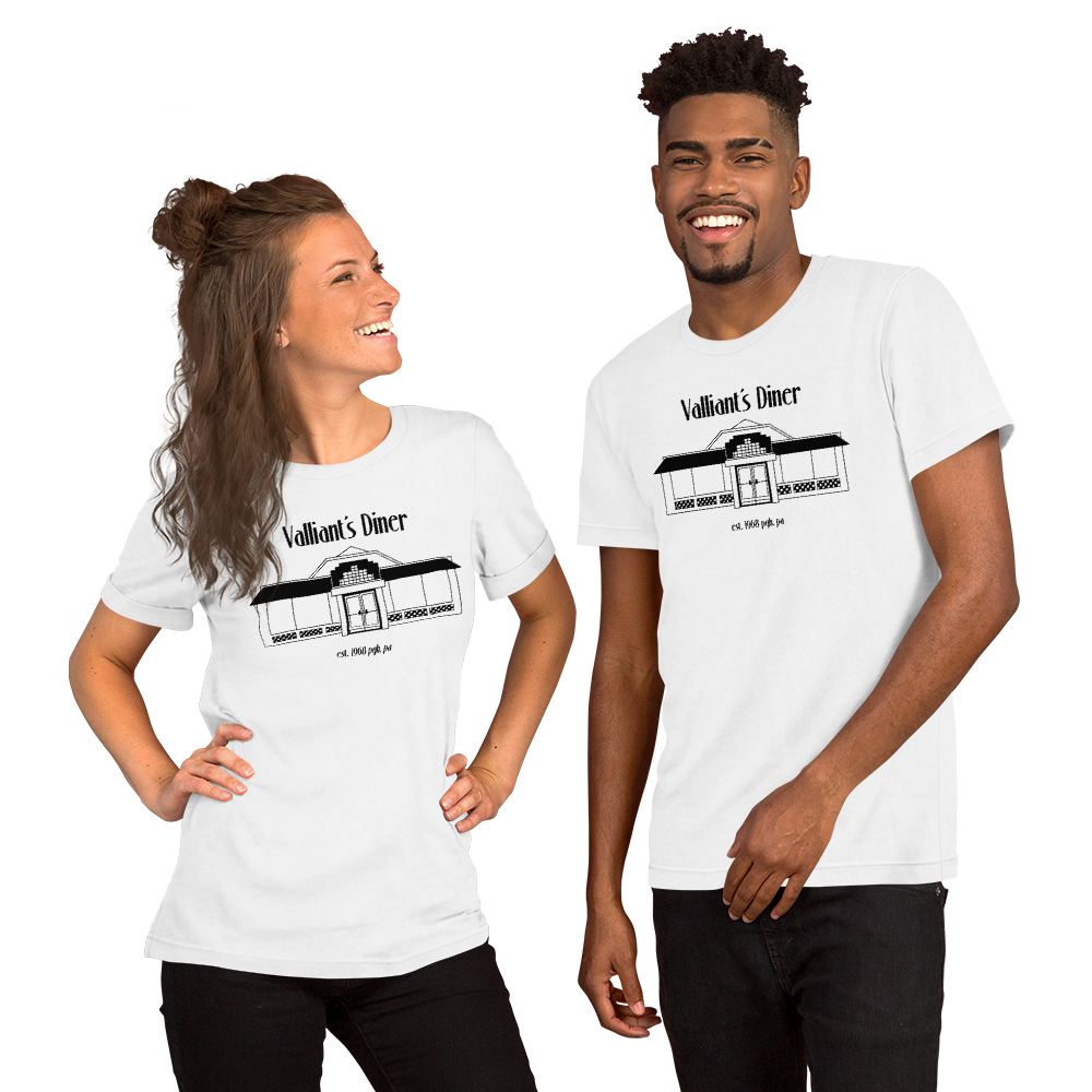 Diner Tee (multiple colors) — Valliant's Diner
