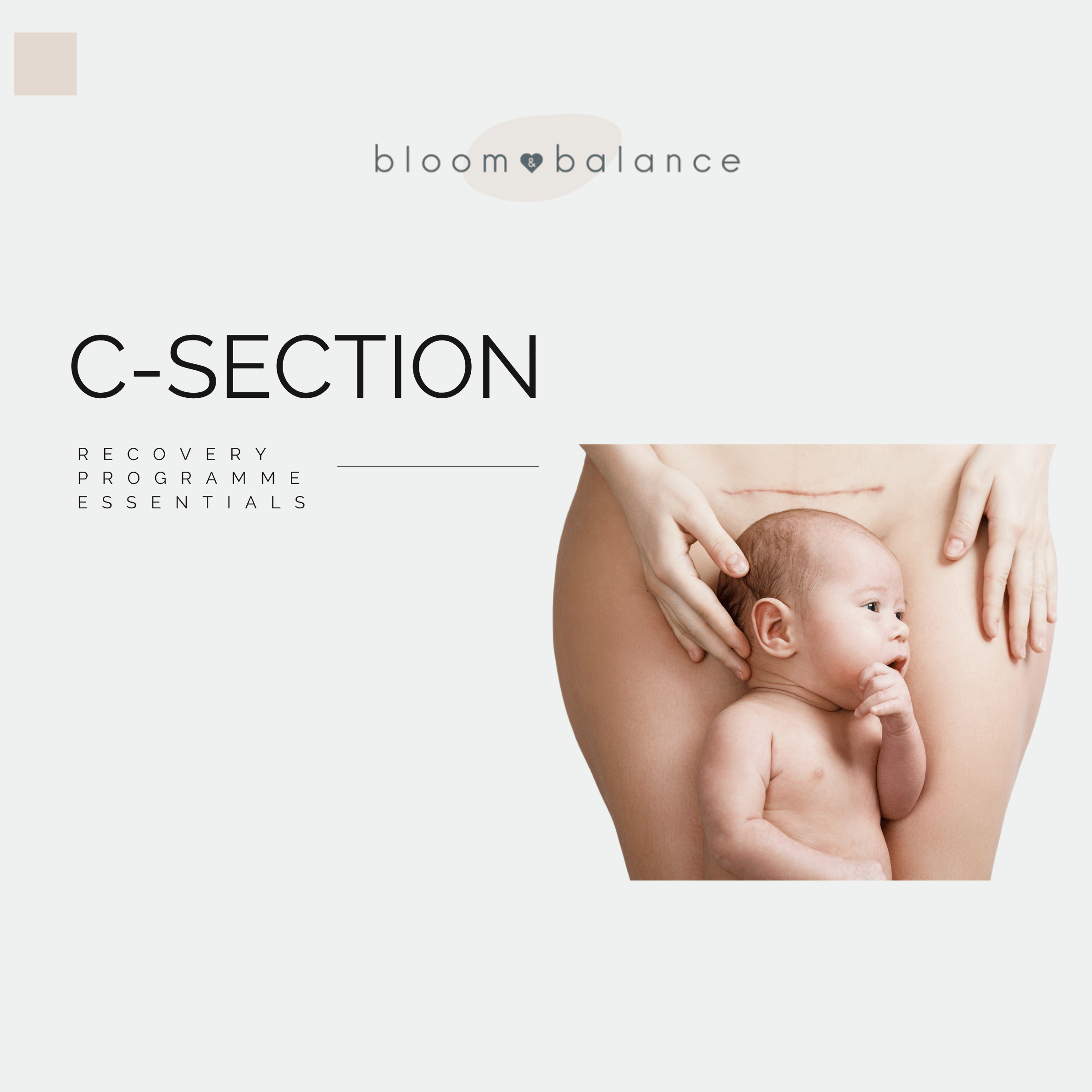 C-SECTION SCAR RECOVERY ESSENTIALS