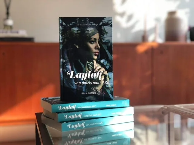 Laylah from palace to AZC by the Vroondaal writer Irma Tomey