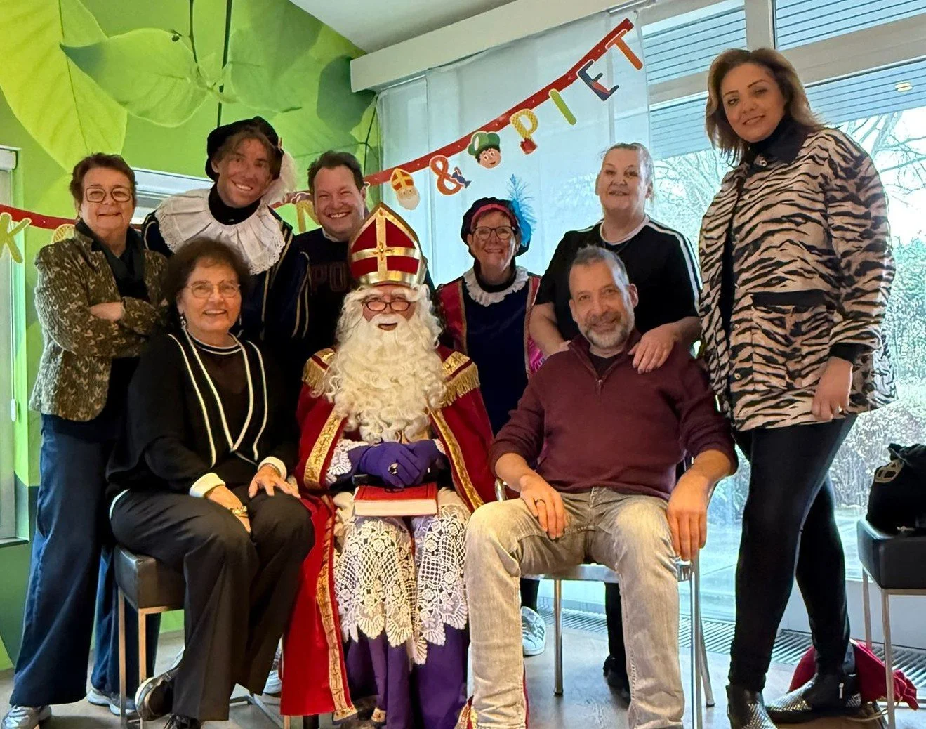 Bezoek Sinterklaas 2025