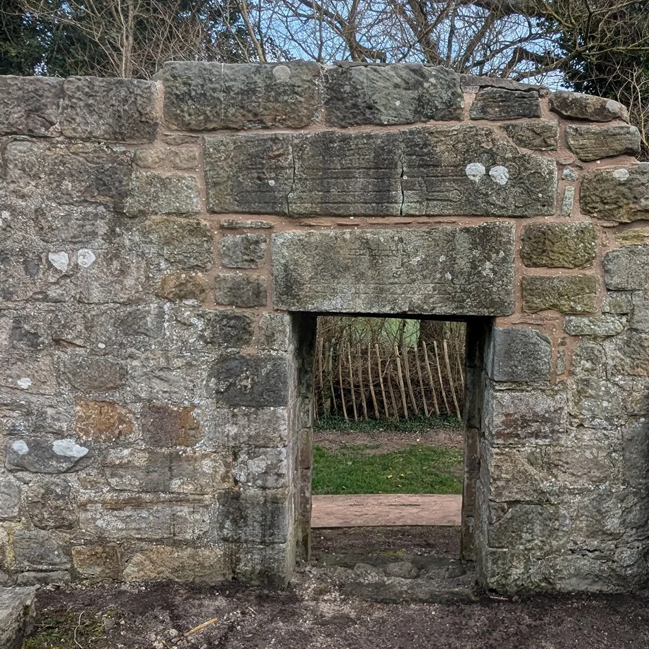 Repointing at West Kirk, Culross