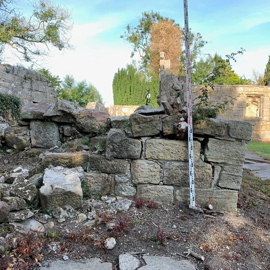 Surveying scheduled monument West Kirk, Culross
