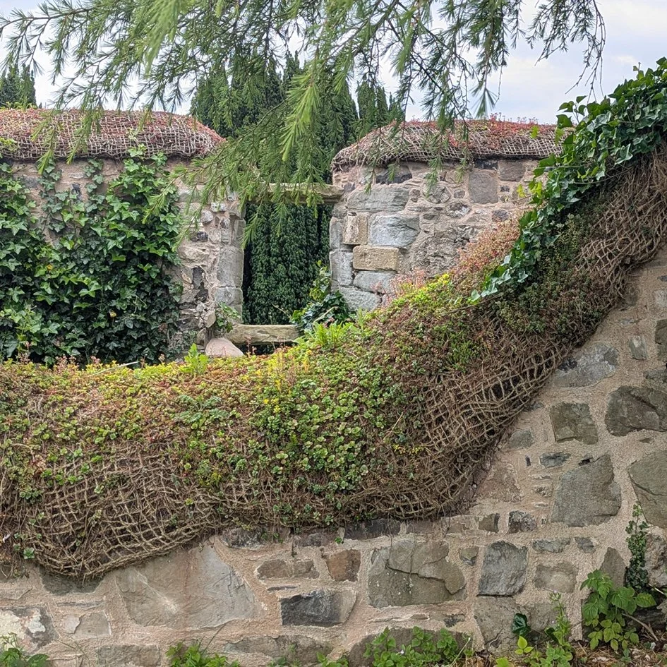 Soft capping, Creich Cemetery