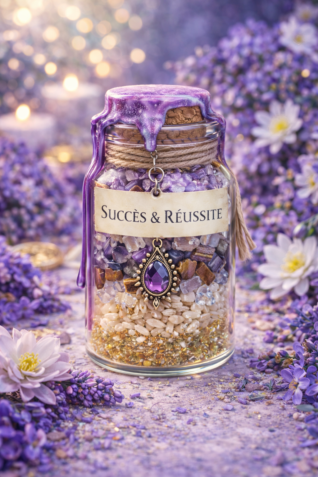 Flacon succès et réussites - Spell Jar
