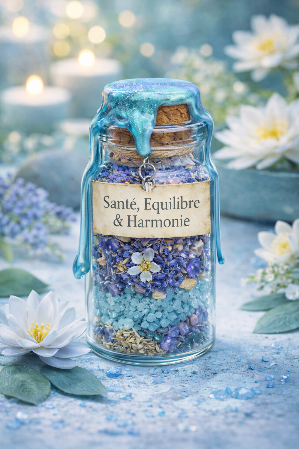 Flacon Santé équilibre et harmonie - Spell Jar