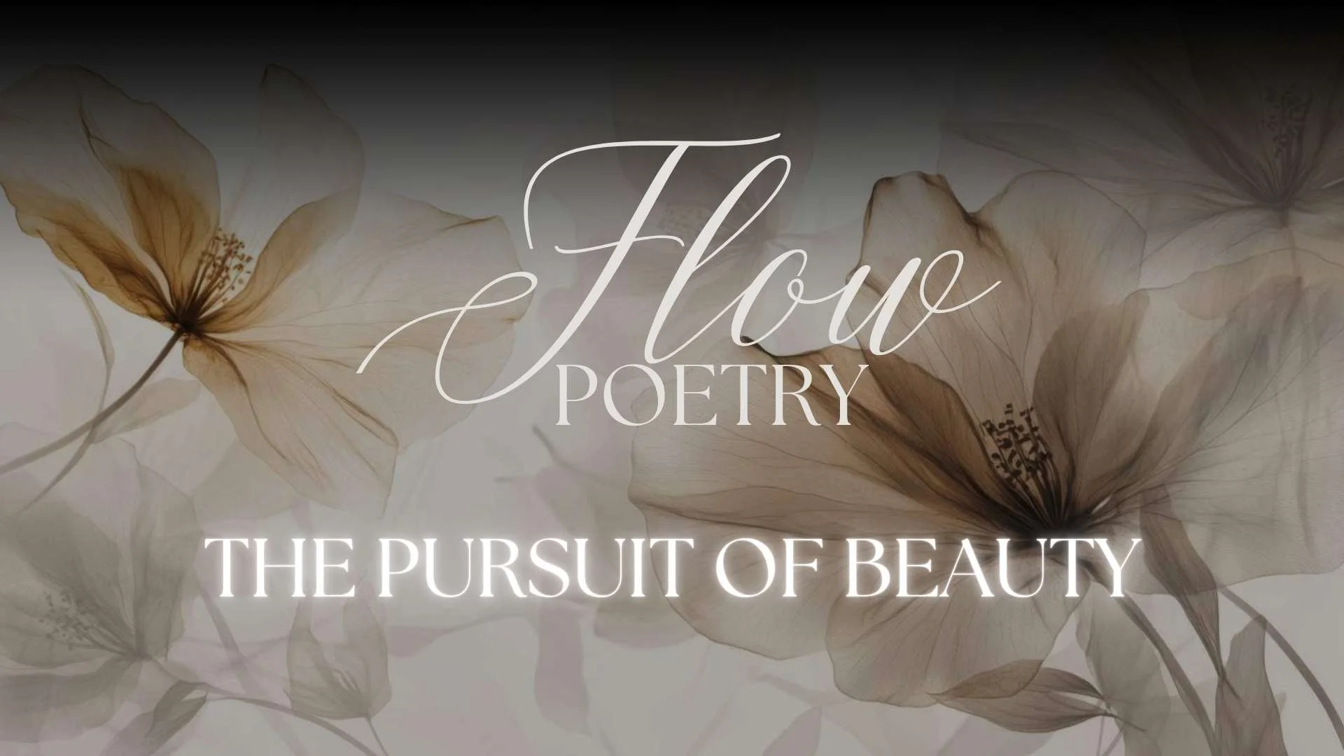 Flowpoesie - The Pursuit of Beauty I - Retreat und Workshop