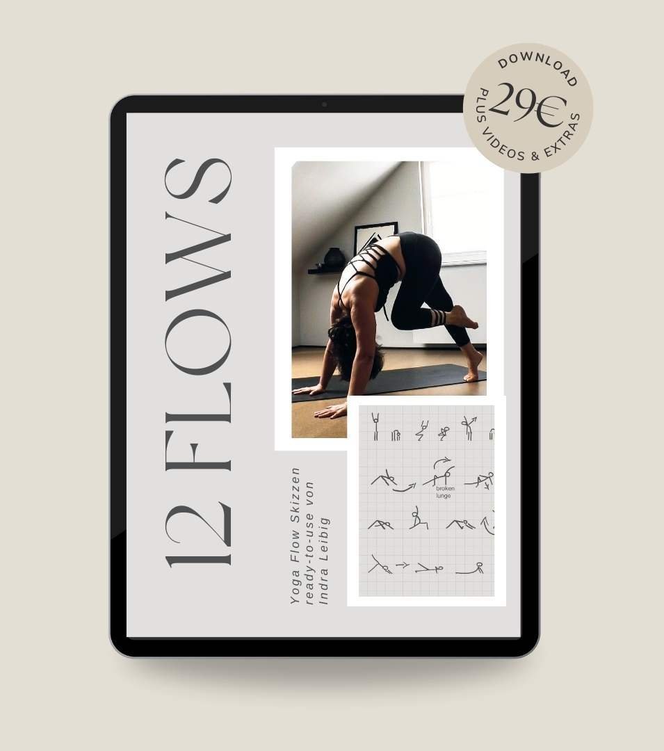 12 FLOWS – Dein kompakter Premium-Guide für kreative Vinyasa-Praxis