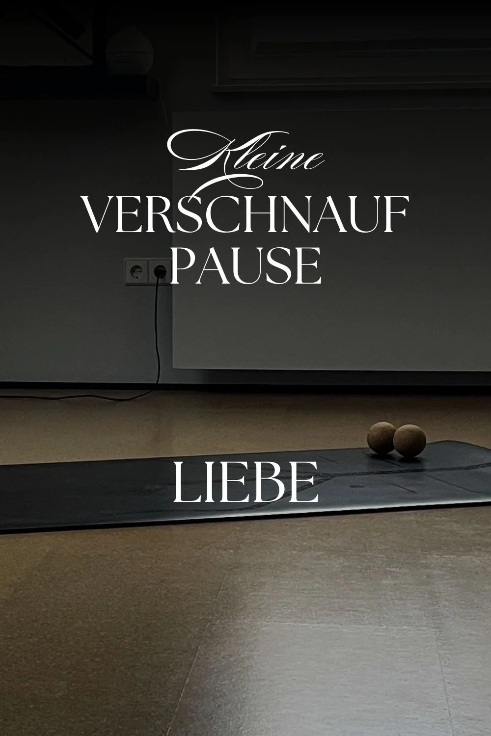 Kleine Verschnaufpause - Liebe