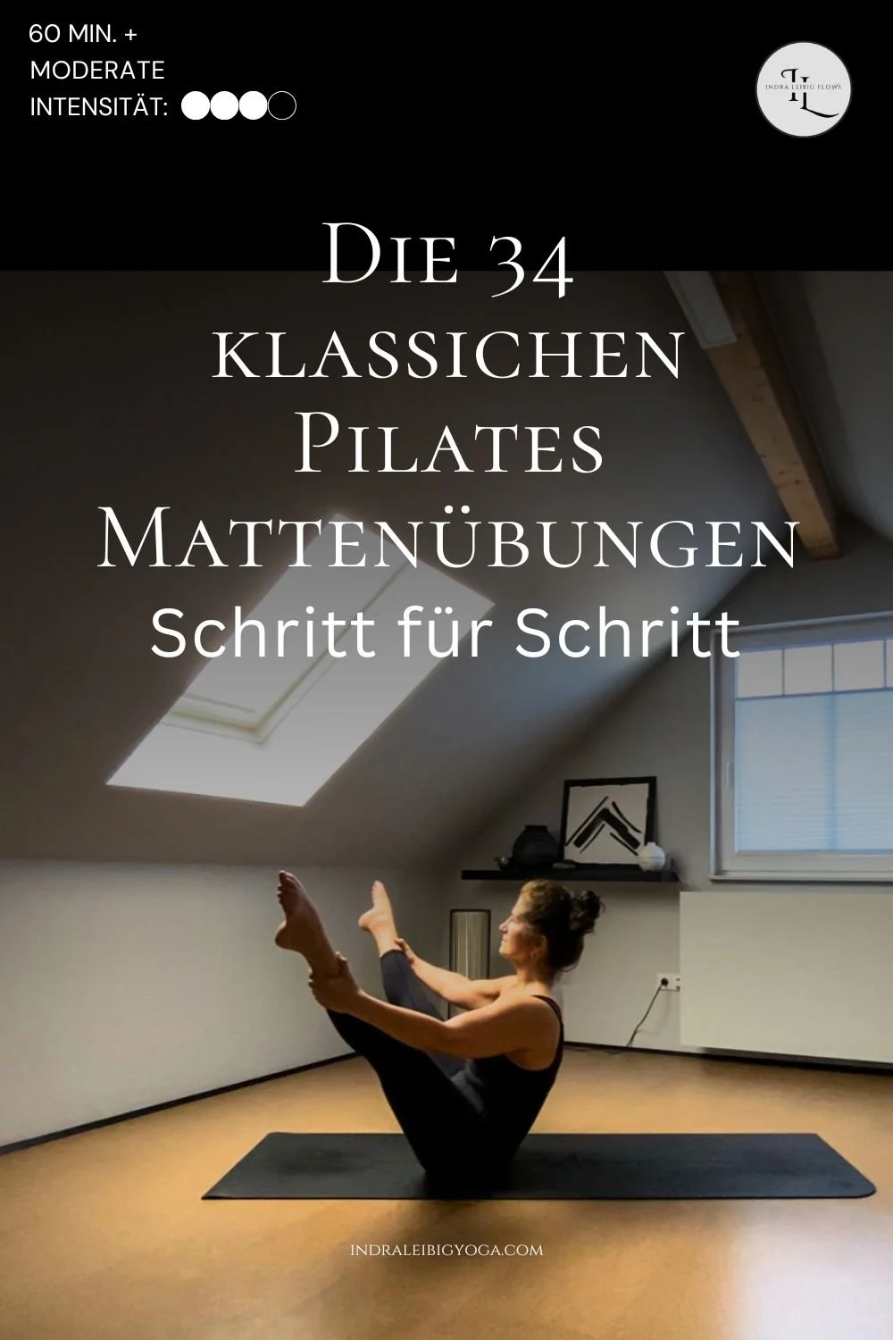 Die 34 klassischen Pilates Mattenübungen
