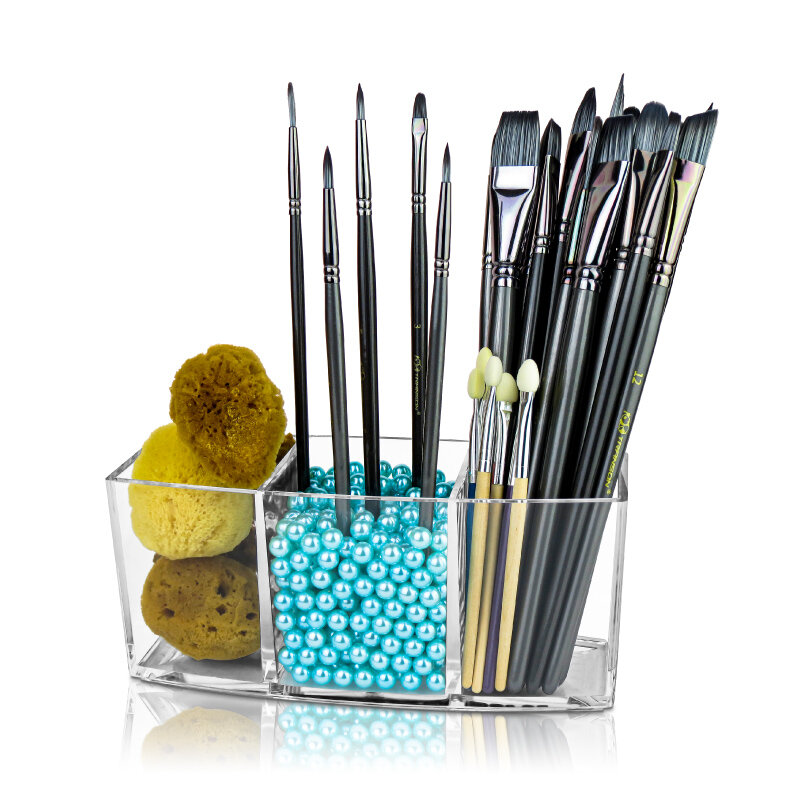 JKB Concepts — Paint Organizer & Paint Brush Holder with Bead Option