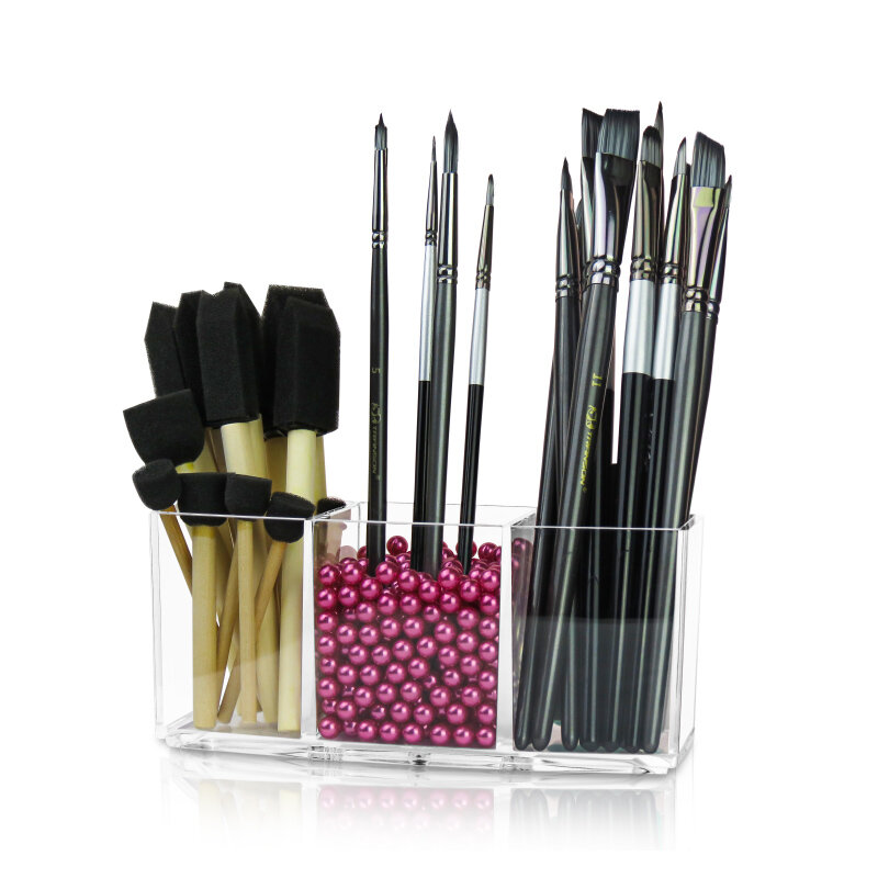 JKB Concepts — Paint Organizer & Paint Brush Holder with Bead Option