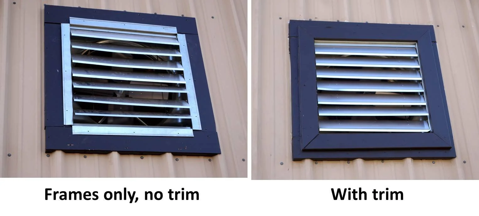 Exterior Trim Kit for Haslet Frames