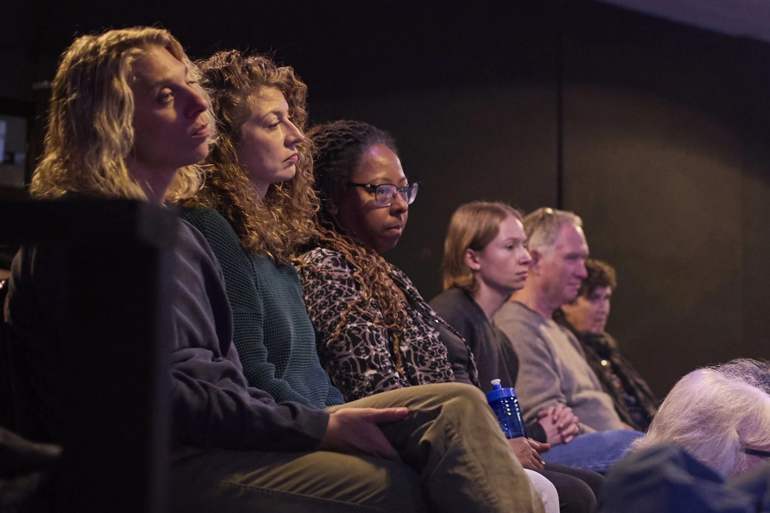 Shayna F and audience 2024-11-18 Who Cares reading_photo by Peggy Ryan 14.jpg