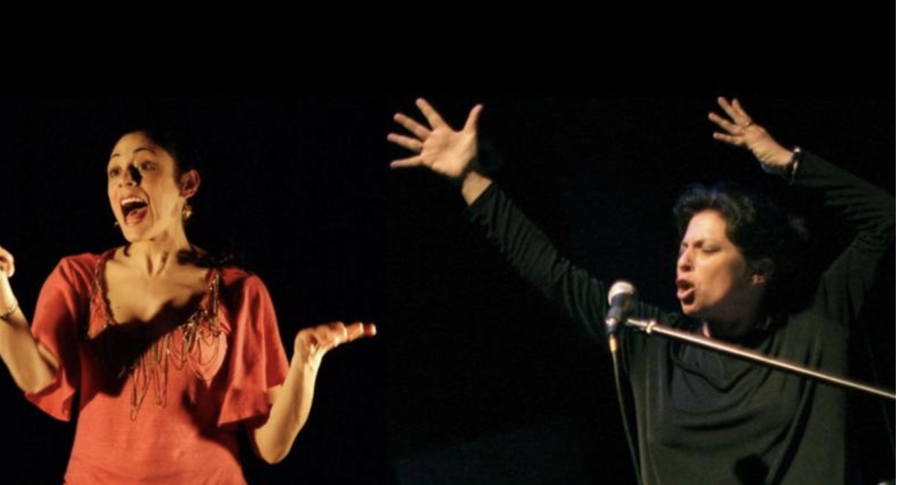 Najla Said and Judith Sloan performing.png