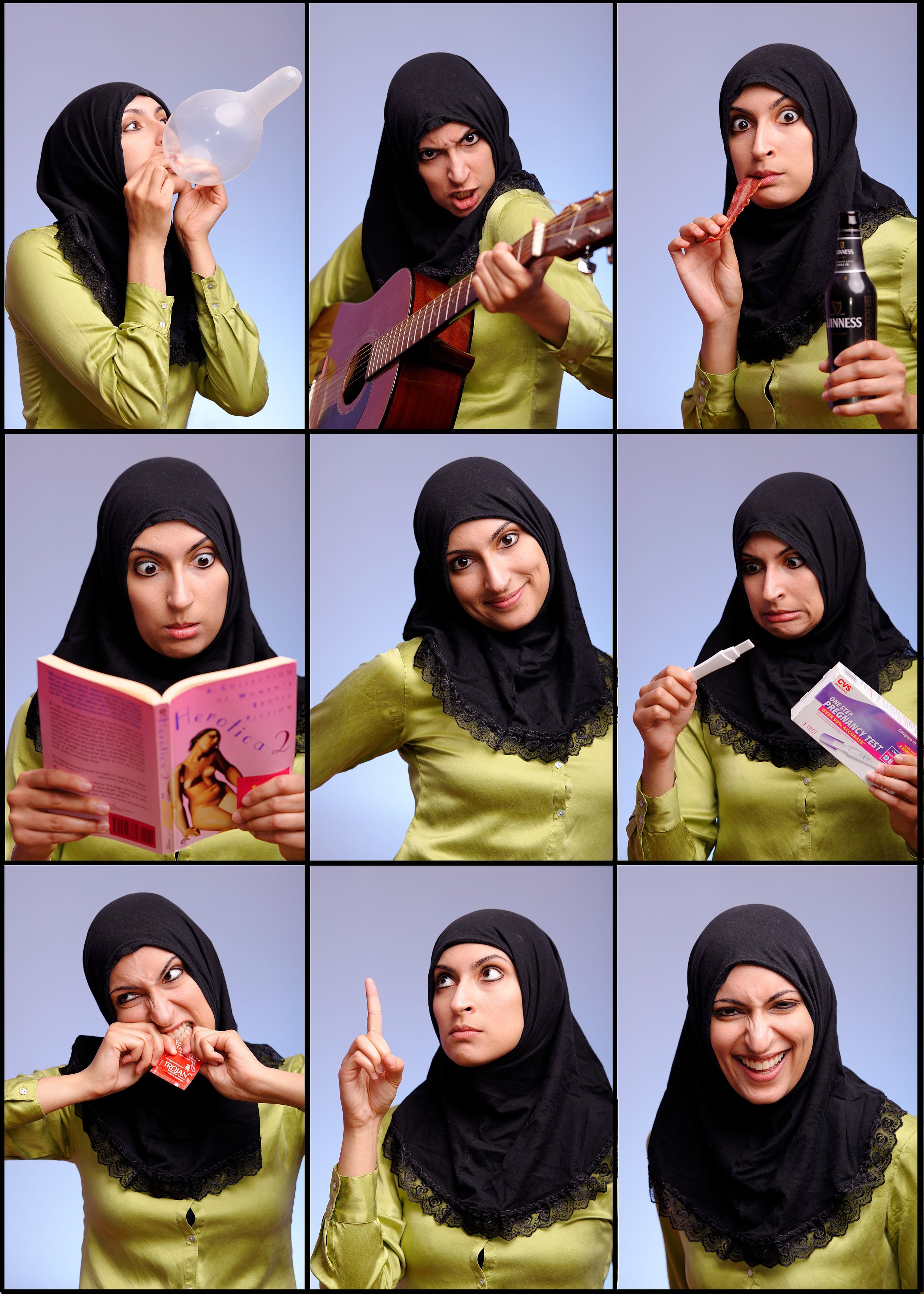 Headscarf at the Angry Bitch (2010)
