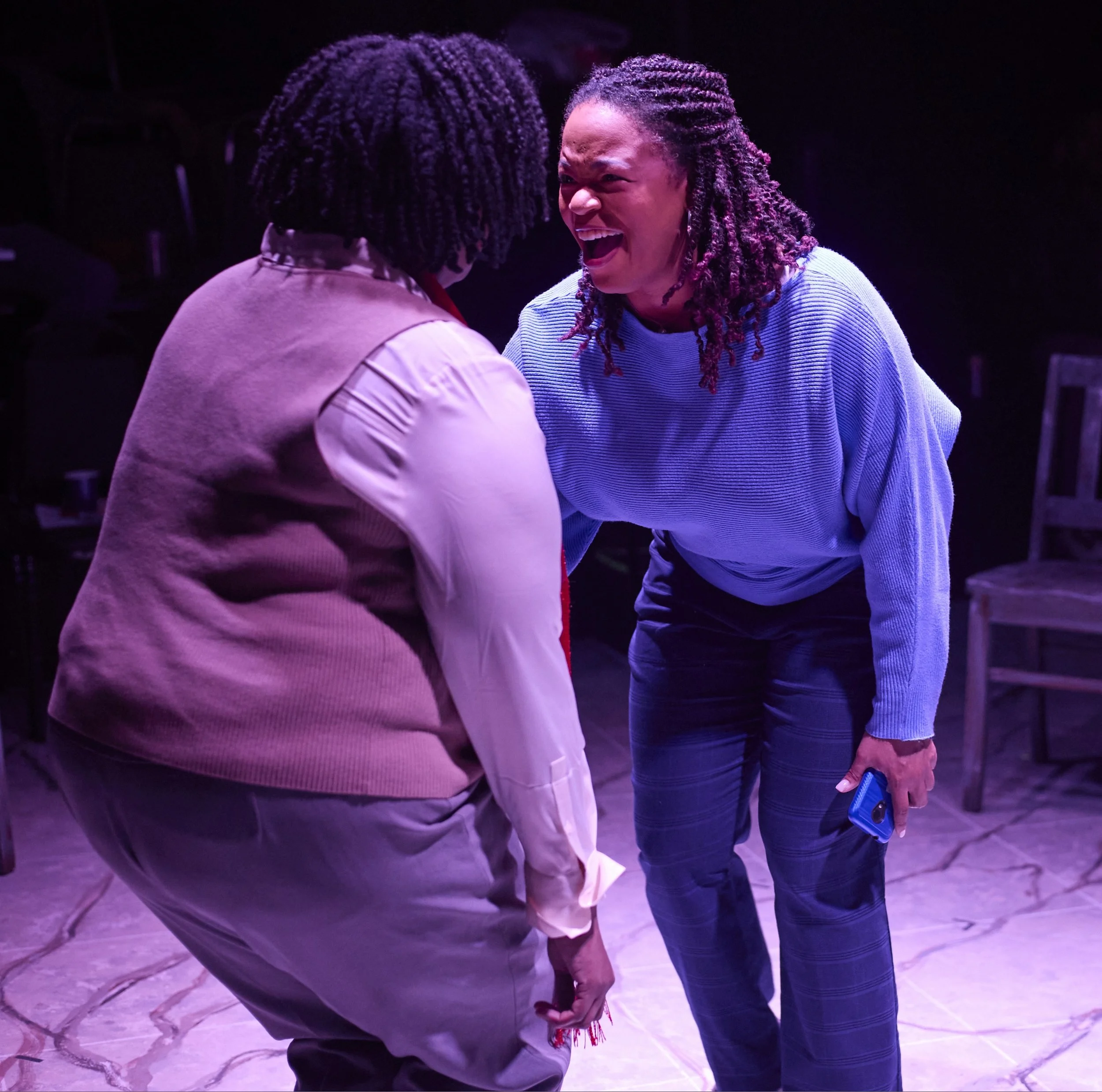 Who Cares_The Caregiver Interview Project_Joelle dancing w Kelly (back to us) photo by Peggy Ryan 93.jpg
