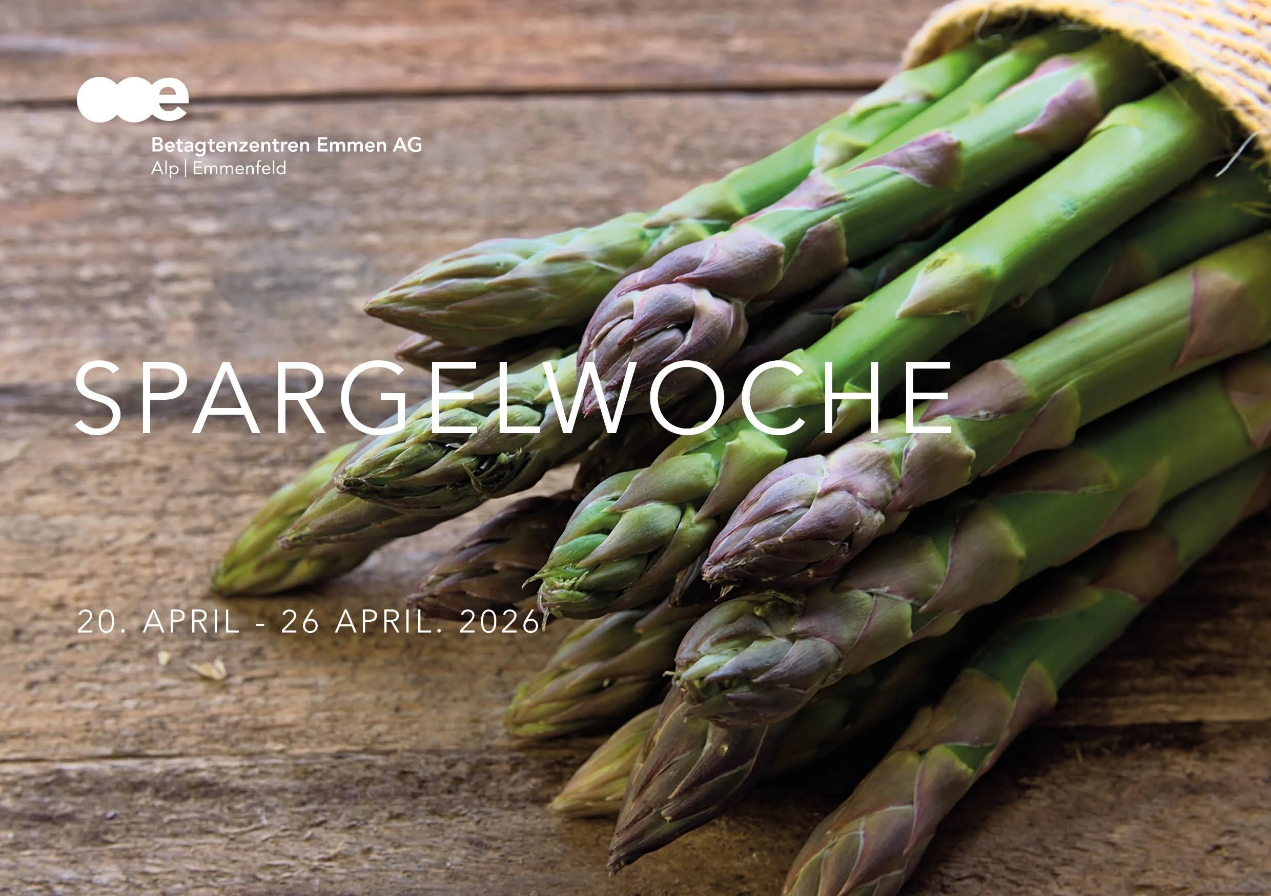 SPEZIALITÄTENWOCHE SPARGEL