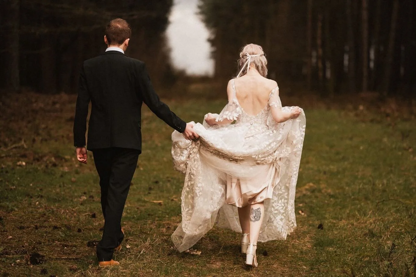 Daisy &amp; Sam
.
What a day at @inkersallgrangefarm for these two! To quote Daisy when she first enquired; they were looking for &ldquo;a laid back wedding just surrounded by our family and friends without the structure and formalities of a normal w